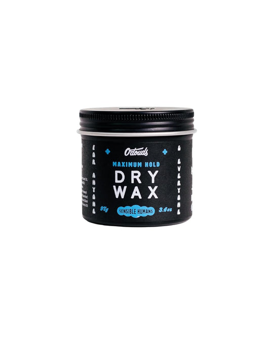 O'Douds Dry Wax - Natural, Dry & Malleable Styling Hair Wax - Strong Hold with a Neutral Finish - Bergamot & Green Tea Scent (4oz.)