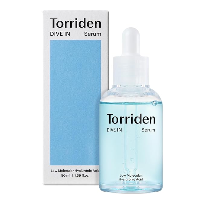 Torriden DIVE IN Hyaluronic Acid Serum 50ml (1.69 fl.oz.) | Deep Hydration to Get Glow Skin | Hyaluronic Acid, Panthenol, Allantoin | Korean Facial Serum