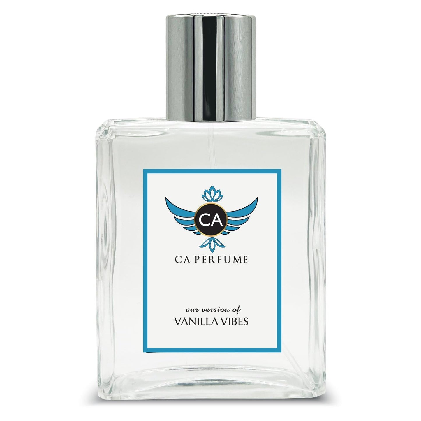 CA Perfume Impression of Vanilla Vibes for Women and Men Eau De Parfum Amber Scent Long Lasting Unisex Fragrance Signature Scent for Day and Night Wear 3.4 Fl Oz 100ml