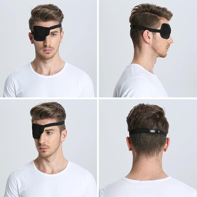 3D Eye Patch - 2nd Generation (Left Eye/Black)