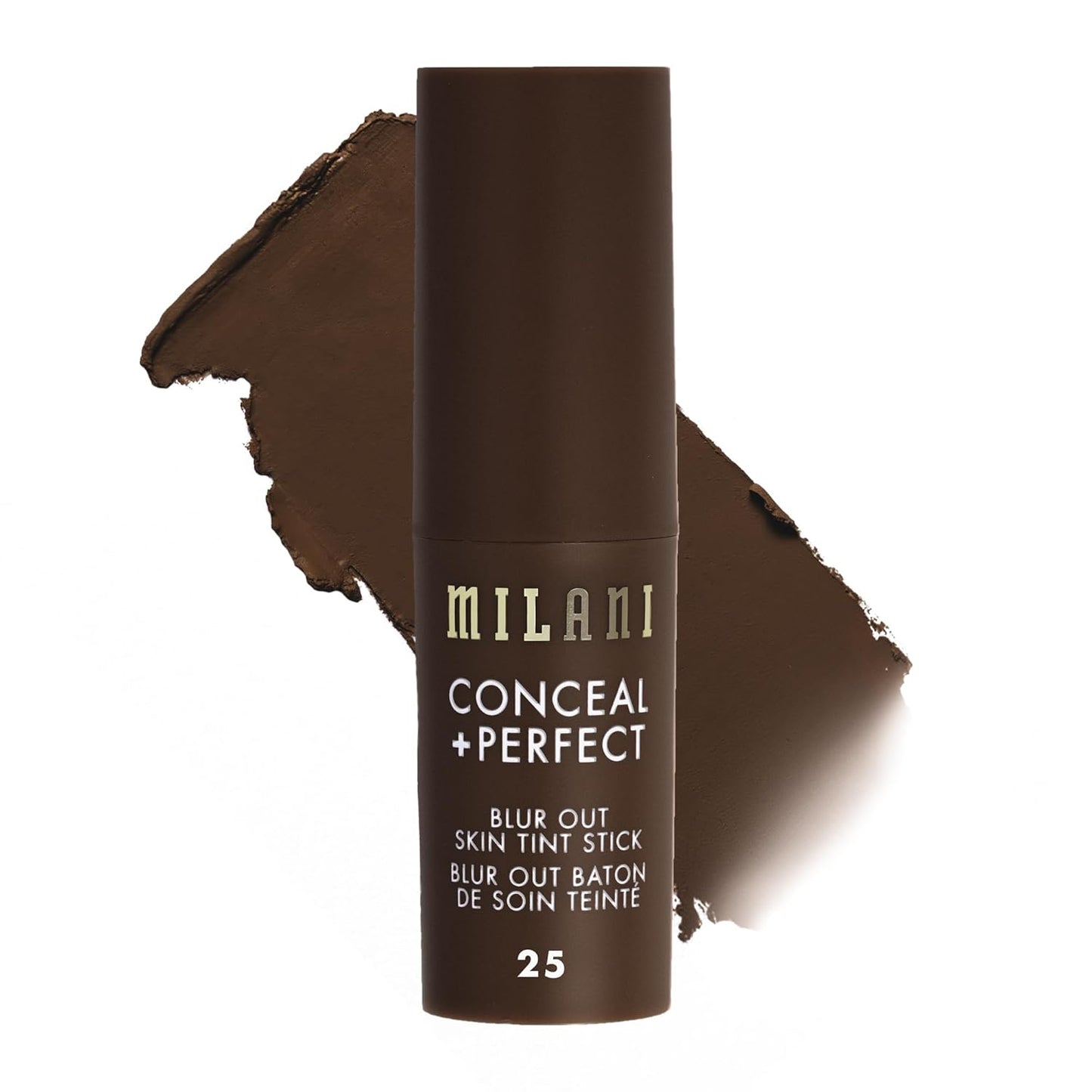Milani Conceal + Perfect - Skin Tint Stick, Blur Out Tinted Moisturizer Makeup, Shade 25
