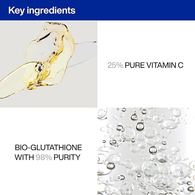 IOPE Gluta Vitamin C Brightening Serum | 25% Pure Vitamin-C and 1,000ppm Glutathione, Anti-Aging and Anti-Oxidant, Reduces Dark Spots, Korean Skincare, 0.78oz.