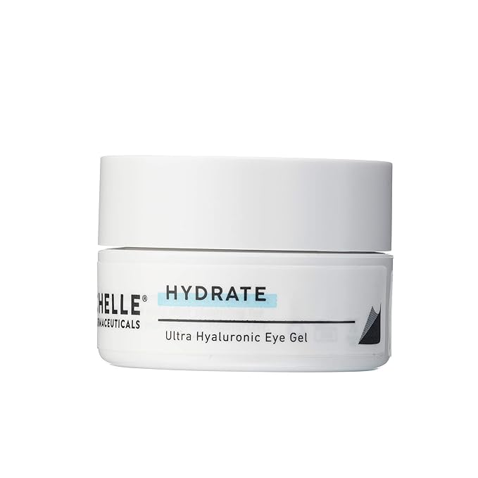 MyChelle Dermaceuticals Ultra Hyaluronic Eye Gel (0.45 Fl Oz) - Rich Hydration for Dry Skin with Vegan Hyaluronic Acid, Help Plump Skin and Help Reduce Appearance of Fine Lines and Wrinkles
