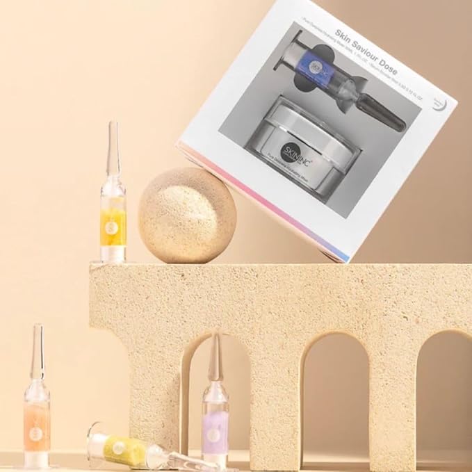 Inc Saviour Dose Soothe Care Set - Hydration Kit with Serum Booster and Deepsea Hydrating Mask for Plump, Replenished