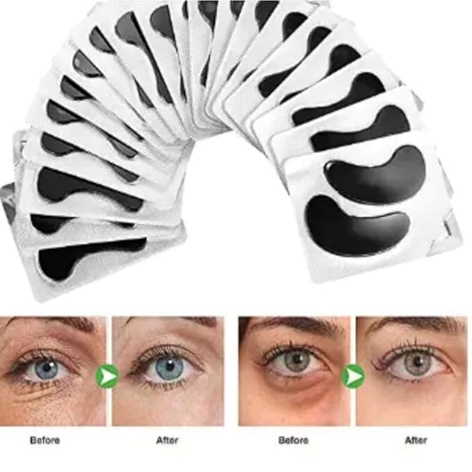 Under Eye Patches (15 Pairs) - Collagen Crystal Eye Mask, Under Eye Mask for Face Care, Eye Masks for Puffiness and Dark Circles, Firming, Moisturizing Eye Mask for Beauty