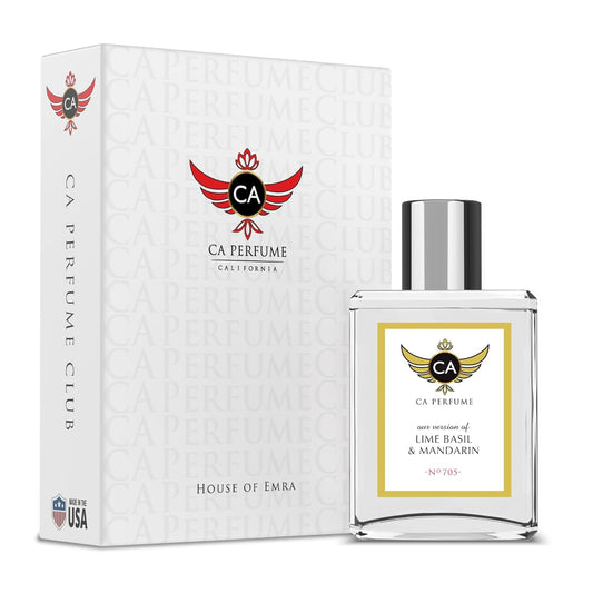 CA Perfume Impression of Lime Basil & Mandarin For Women & Men Fragrance Eau de Parfum Spray Bottle 1.7 Fl Oz/50ml-X1