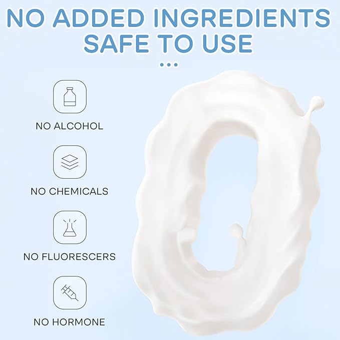 Milk Skincare Gift Set for Women & Girls, 5-In-1 Facial Skin Care Sets & Kits With Facial Cleanser, Face Cream, Eye Cream, Milk Gentle Skin Cleaning & Care Travel Size Facial Kit