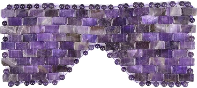 ideayard Jade Eye Mask Cooling Sleep Mask 100% All Natural Jade Stone Eye Mask for Hot & Cold Anti Aging Therapy, Headache and Migraine Relief Weighted Eye Mask