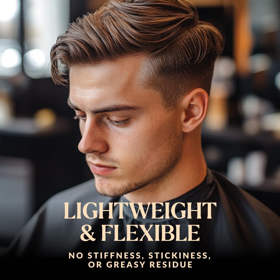 Sea Salt Spray for Men - Salt Water Texture & Volume Spray for Men’s Beach Waves & Curls with Heat Protection 200 ml - Made in Germany (6.76 Fl Oz, Medium Hold (Pack of 1))