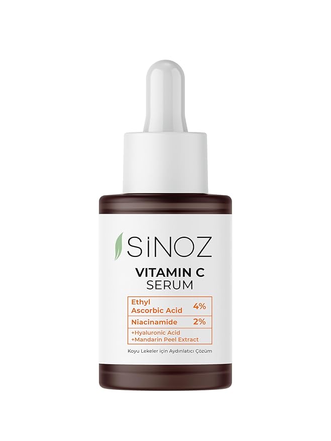 Vitamin C Brightening Face Serum | With Hyaluronic Acid & Vitamin C%4 + Niacinamide%2 | Evens Skin Tone, Fades Dark Spots & Fine Lines | Lightweight & Fast Absorbing | 30 ml