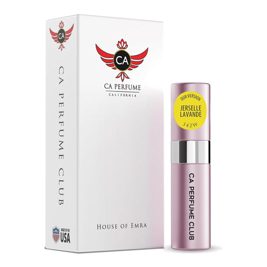 CA Perfume Impression of Jerselle Lavande for Women Floral Woody Musk Scent Long Lasting Perfumes for Women Eau De Parfum Travel Size Refillable Atomizer Spray 0.27 Fl Oz 8ml