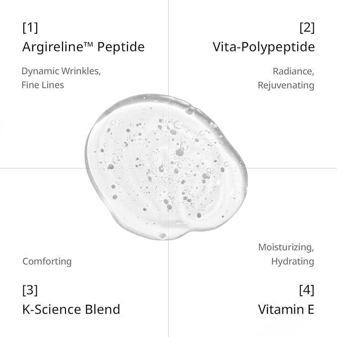 Depology Peptide Complex 10% Wrinkle Defense | Argireline™ Peptide Serum | Hydrating Face Serum Targets Dynamic Wrinkles | Vitamin C & Hyaluronic Acid Serum 1.01 fl oz
