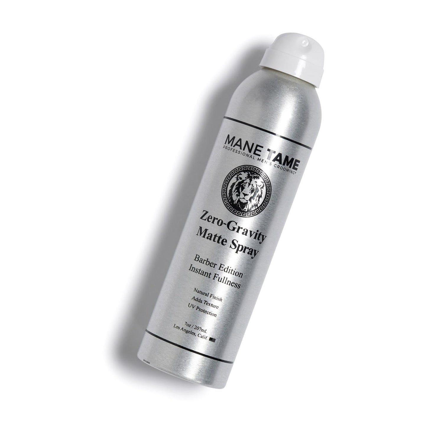 MANE TAME Zero-Gravity 7oz Matte Finish Spray - Adds Instant Fullness, Volume, Texture, and UV Protection for Thicker, Styled Hair