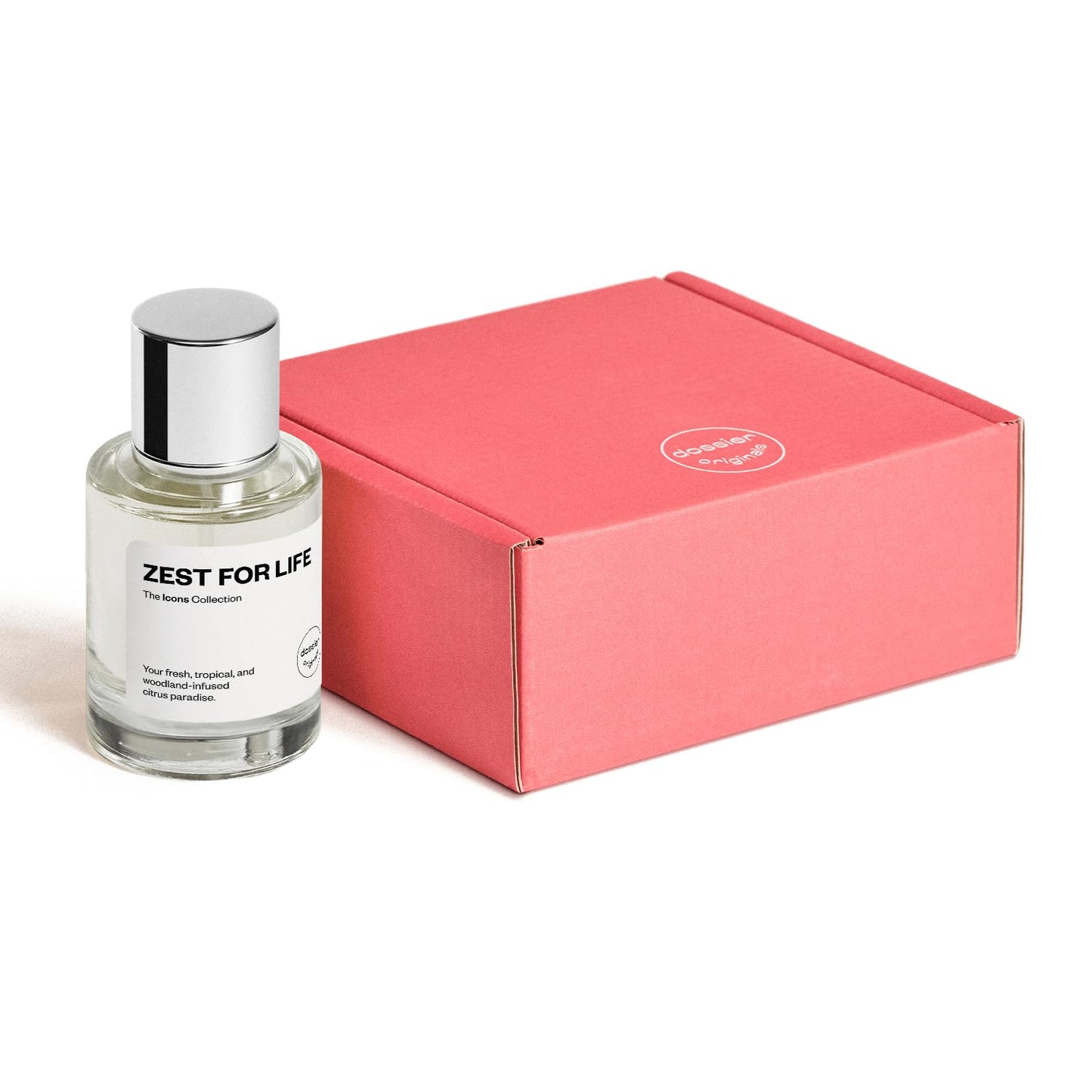 Dossier Original Eau de Parfum - Zest for Life - Unisex - 50 ML Long-lasting Perfume Crafted in France