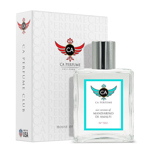CA Perfume Impression of Mandarino Di Amalfi For Women & Men Replica Fragrance Dupes Eau de Parfum Spray Bottle 3.4 Fl Oz/100ml