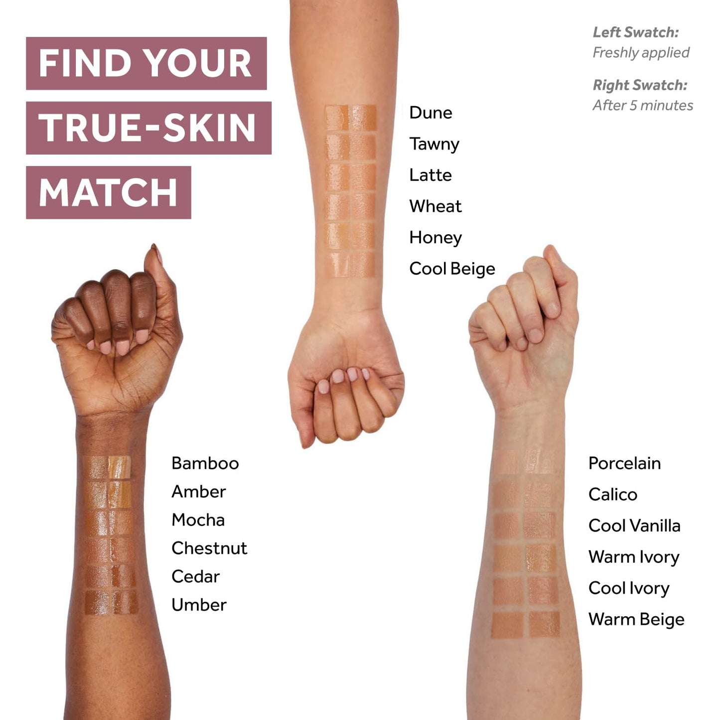 NO.7 No7 Restore & Renew Multi Action Serum Foundation - Cedar Liquid Makeup with Vitamin C, E Collagen for Face Beauty Skin Formula Medium Coverage (30ml) 1 Fl Oz 0.16 pounds