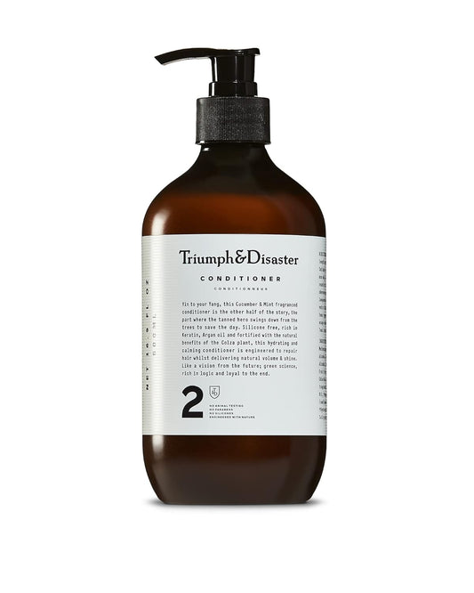 TRIUMPH & DISASTER | Conditioner, Moisturizing, Hydrating & Detangling Hair Conditioner with Keratin for Dry, Damaged Hair for Men & Women, 19.22 fl oz