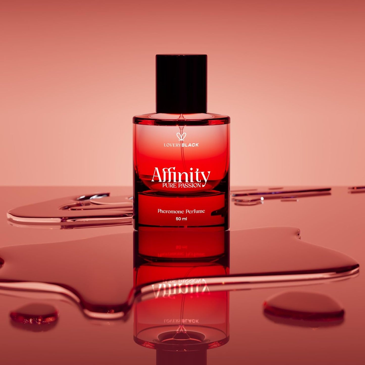 Affinity Pure Passion Unisex Pheromone Perfume – Alluring Floral & Sweet W Musk Scent - Pheromones Perfumes, Enhances Attraction & Charisma – Long-Lasting, Irresistible Fragrance for Women & Men.