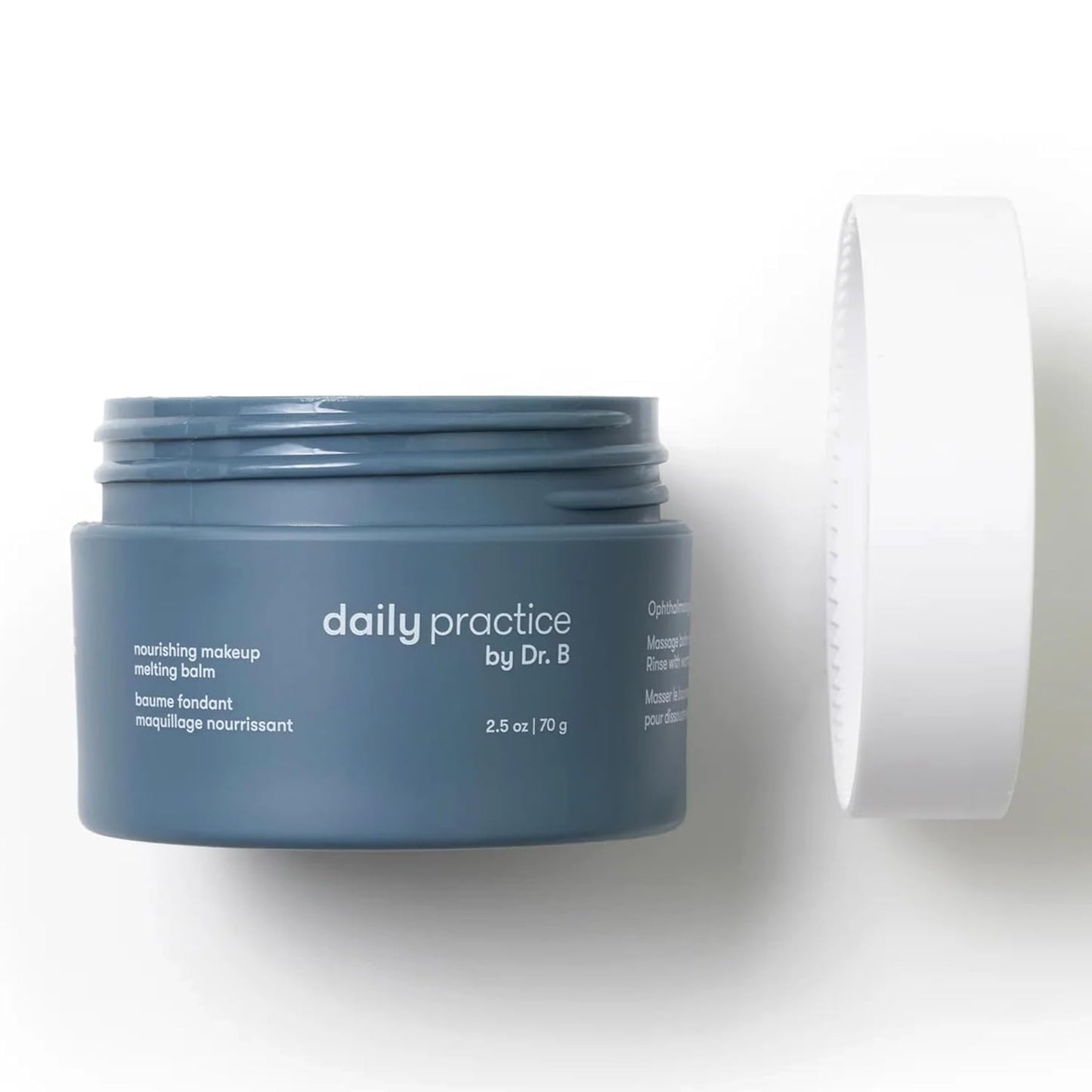 Daily Practice by Dr. B Cleansing Balm Makeup Remover - Nourishing Makeup Remover Balm with Squalane & Argan Oil - Hydrating, Gentle, Travel Size - Paraben/Phthalate/SLS-Free - 2.5 oz