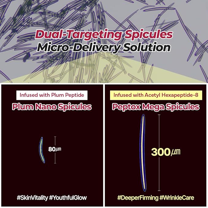 ISNTREE Plum Peptide Booster 2000s 50ml, 1.69 fl oz + Plum Peptide Plumping Gel Mask 30g*4ea