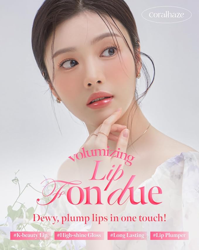 Volumizing Lip Fondue 01 Naive 2g, 3-in-1 Melting Balm for Hydrating Lip Care, Plumping Volume and High-Gloss Water Glow, Infused with Rosehip Oil for Longlasting Moisture, Korean Makeup