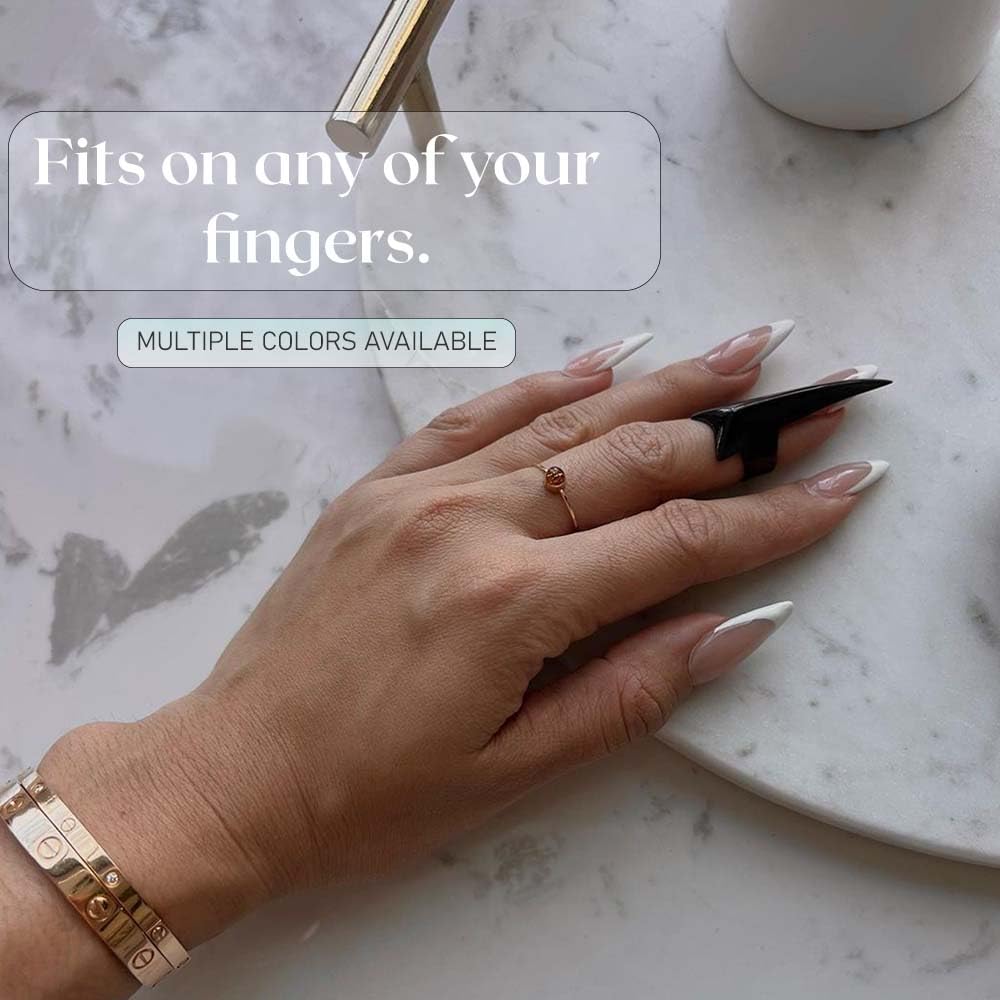 Quick Hair Braiding Tools Braid Aid Finger Parting Tool - Stainless Steel Stitch Hair Braiding Tools for Beginners Durable Braid in Dreadlock & Installation of Human Hair Extensions (2pcs Rainbow)