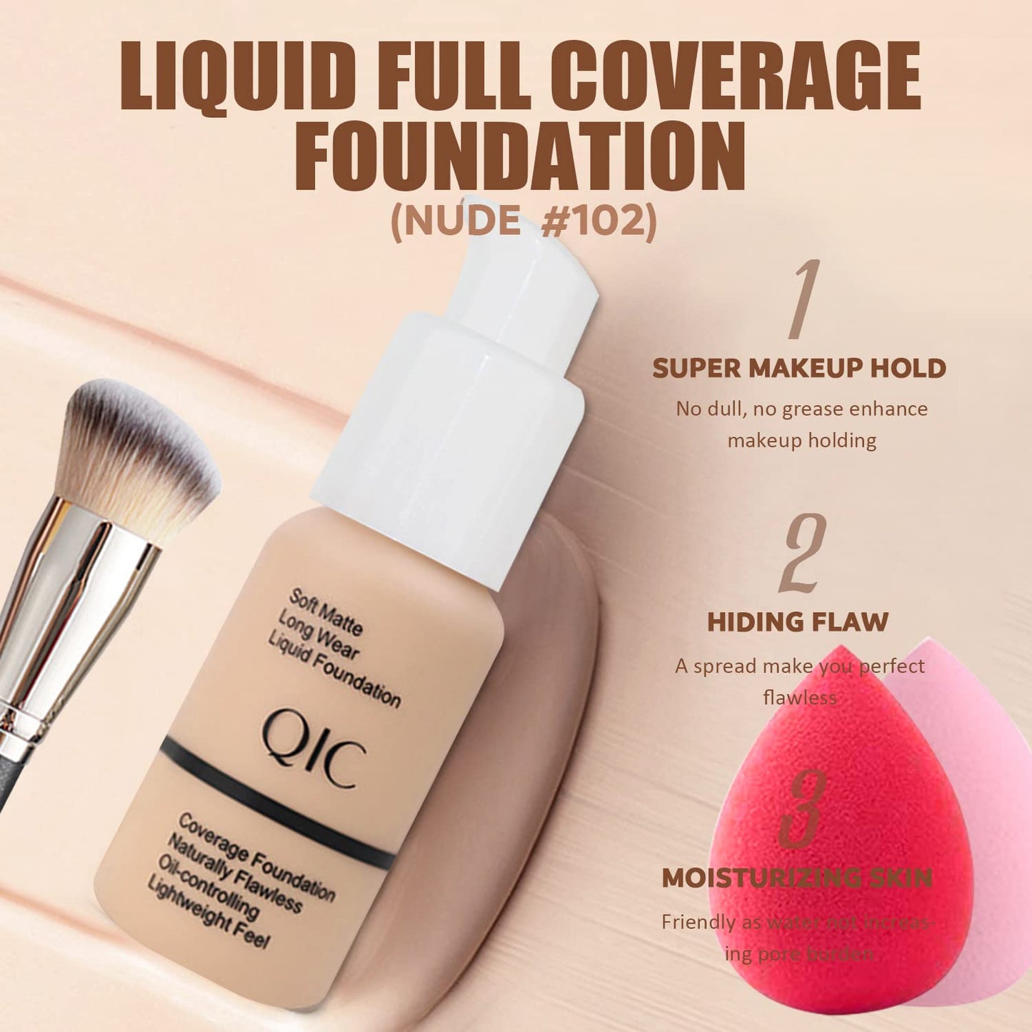 All in One Makeup Kit, Makeup Kit for Women Full Kit, Travel Make Up Gift Set for Women Teens Girls, Includes Eyeshadow, Foundation, Lipstick Set, Eyebrow Soap, Eyeliner Stamp, Mascara, Brush, Sponge