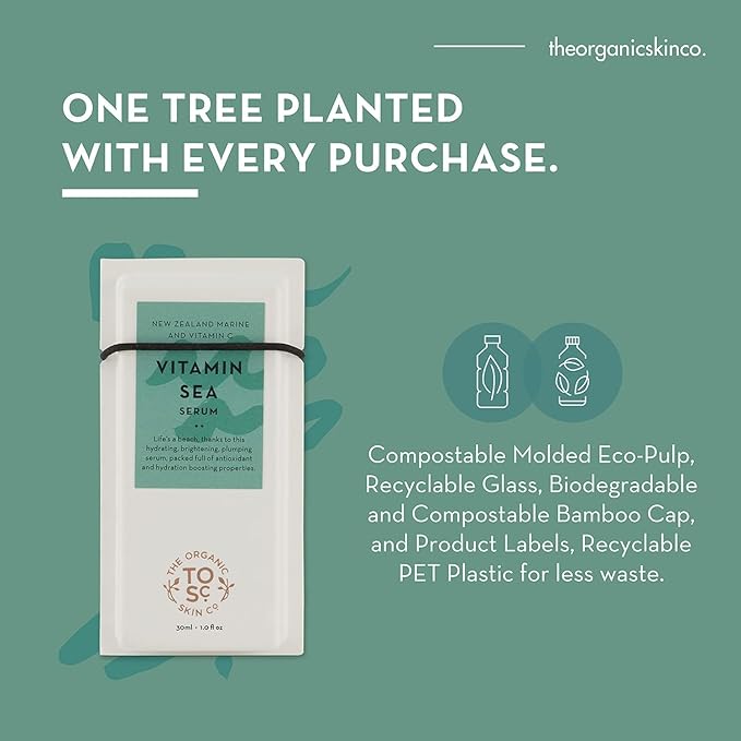 Vitamin C Face Serum for Glowing Skin 2-Pack, Rejuvenating Vitamin C Brightening Serum with Hydrating Organic Face Oils, Anti Aging Vegan Collagen Boosting Antioxidant Serum (30mL x 2)