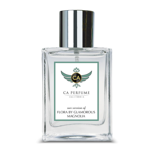 CA Perfume Impression of Flora By Glamorous Magnolia for Women Floral Green Fragrance Long Lasting Perfumes for Women Eau De Parfum 1.7 Fl Oz 50ml