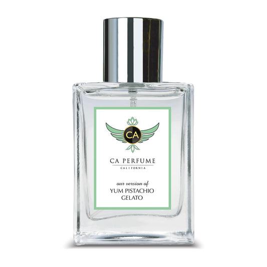 CA Perfume Impression of Yum Pistachio Gelato for Women and Men Long Lasting Unisex Fragrance Eau De Parfum 1.7 Fl Oz 50ml