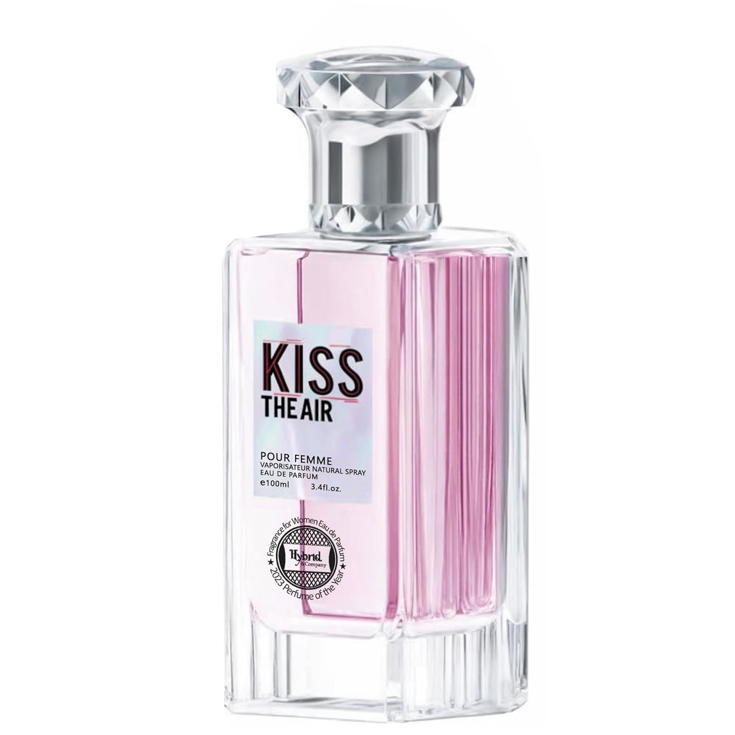 Hybrid & Company Kiss The Air For Women Eau De Parfume Pour Femme Natural Spray 3.4FL.OZ