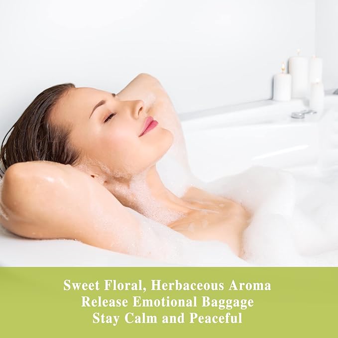 Clary Sage Essential Oil with Glass Dropper - MAYJAM Pure Clary Sage Oil Essential Oils for Diffusers for Home - Perfect for Aromatherapy and Relaxation - Huge 3.38fl.oz