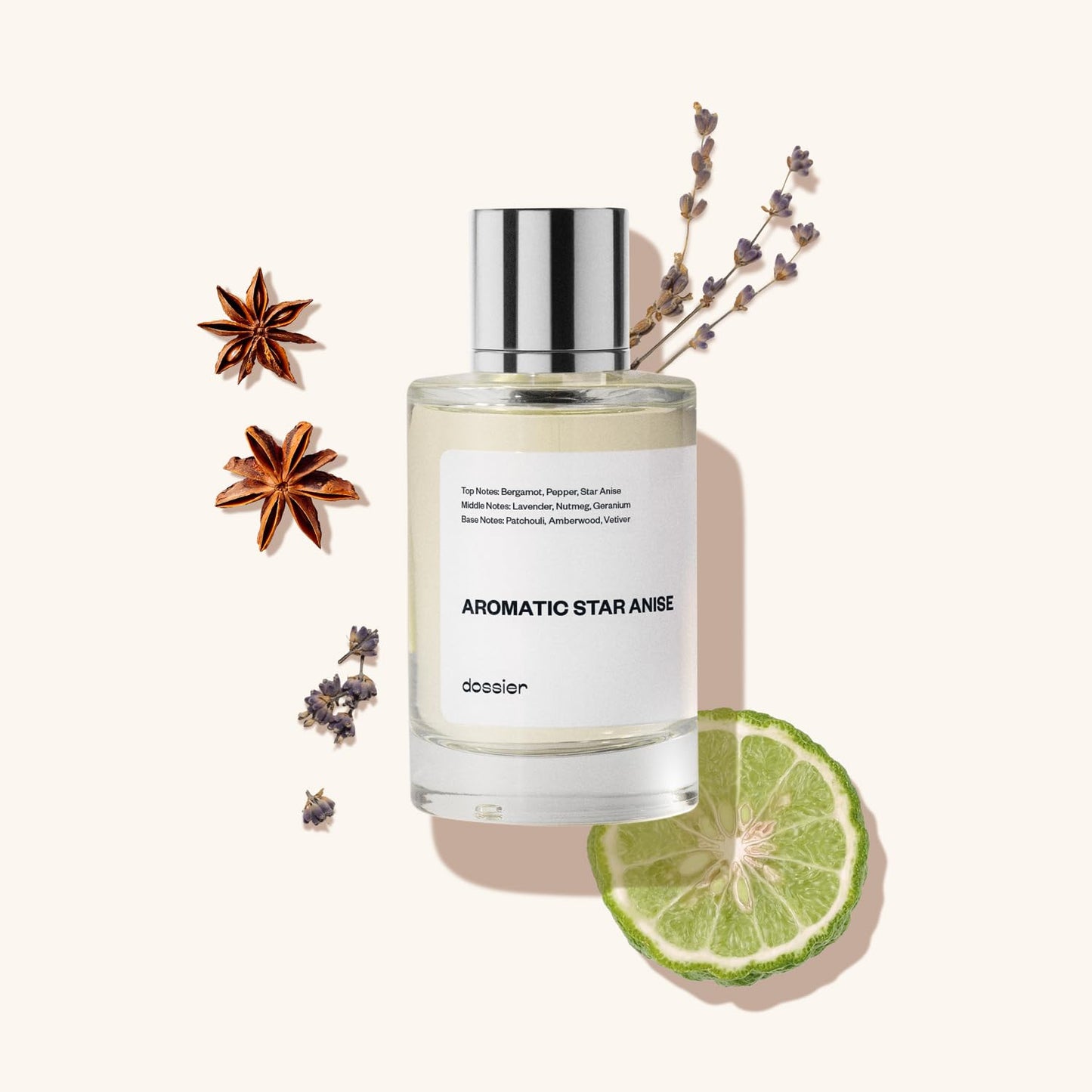 Dossier - Aromatic Star Anise - Eau de Parfum - Perfume Luxury - Pure Infused - For Men - Fragrance 3.4 Fl 0z (Spray 100ml)