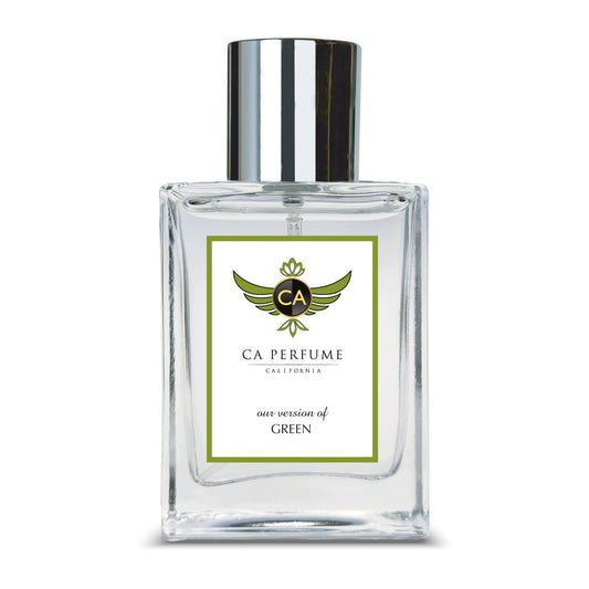 CA Perfume Originals of Green for Women and Men Long Lasting Unisex Fragrance Eau De Parfum 1.7 Fl Oz 50ml