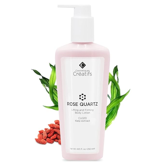 Rose Quartz Body Lotion with CoQ10, Kelp Extract and Hydrating Antioxidants, 8.5 fl. oz.