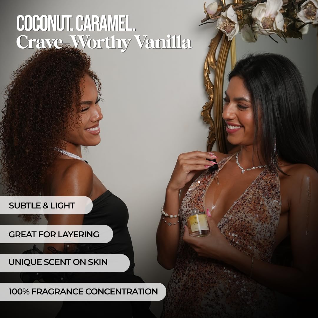 Eternal Vanilla Wear Perfume Oil for Women & Men- Eau De Perfum - Unisex Concentrated Perfume insp by Eternalperfumeoils - Alcohol Free Scent - Long Lasting Designer Perfumes 30ml.