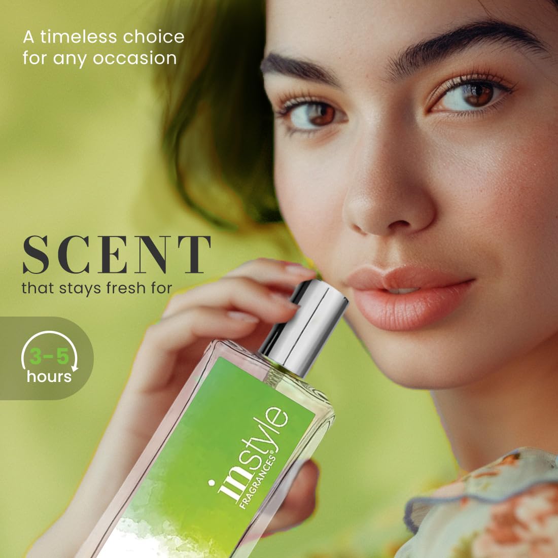 Instyle Fragrances, Inspired by Yves Saint Laurent's Black Opium, Women’s Eau de Toilette, CLEAN, Vegan, Paraben-Free, Never Tested on Animals, 3.4 Fluid Ounces