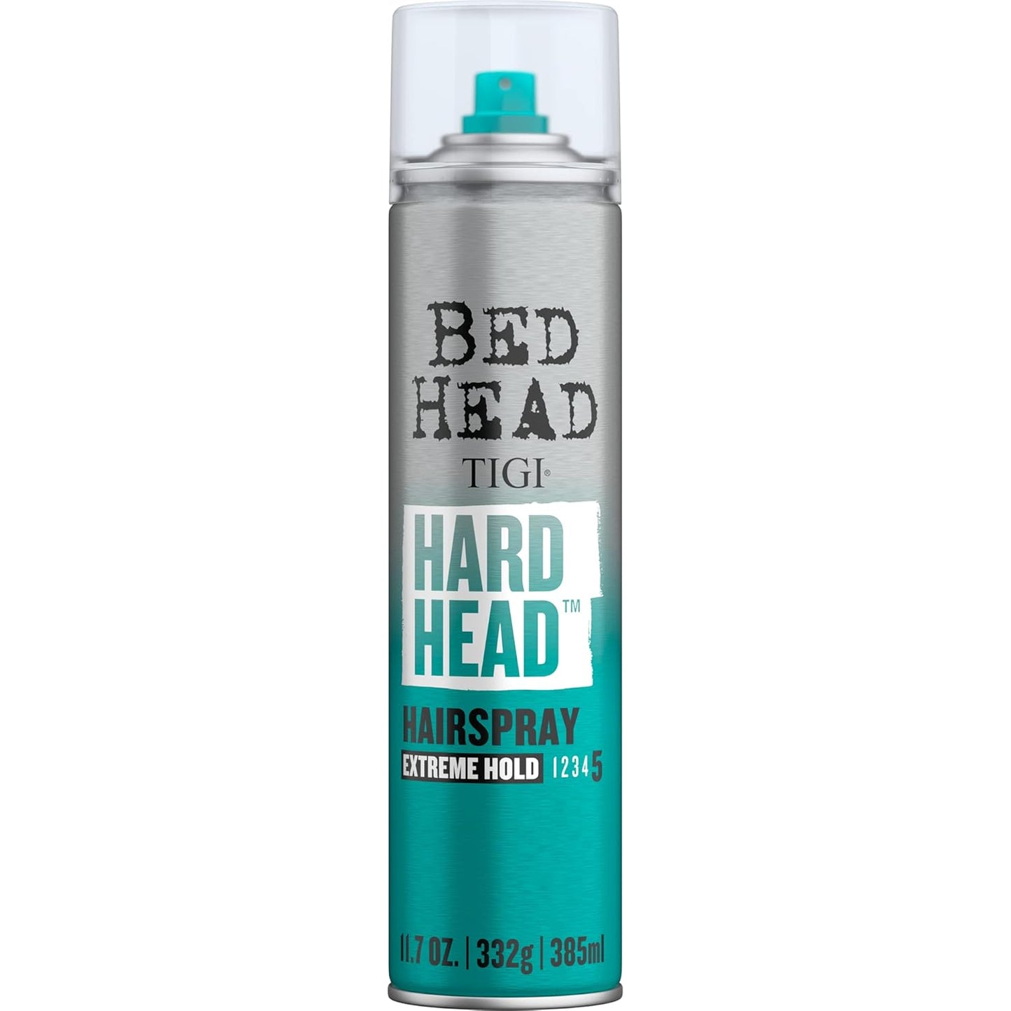 TIGI Bed Head Hard Head Hair Spray – Extra Strong Hold for All Day Style and All Hair Types, 11.7 oz