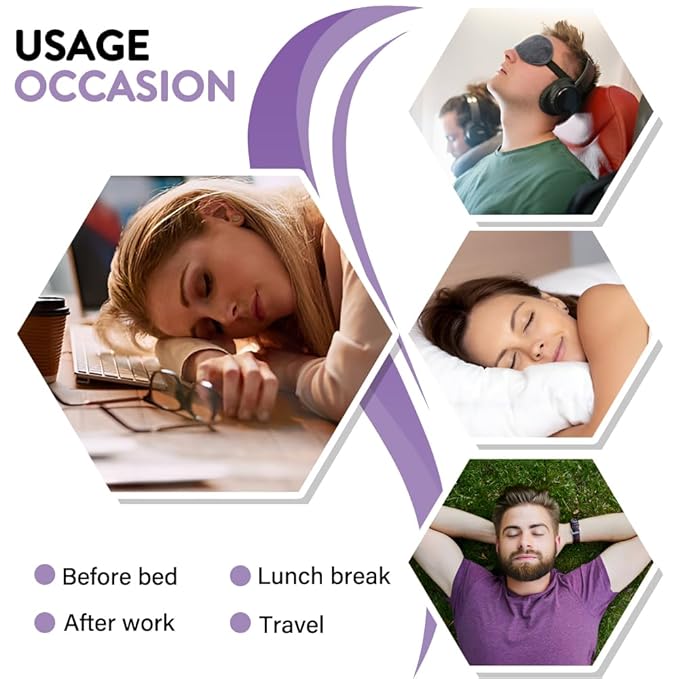 Minidiva Steam Eye Mask for Dry Eyes, 30Pcs Self Heating Spa Warm Eye Mask Relax Sleep Mask, Disposable Heated for Dark Circles Eye Fatigue, Relieve Stress Eye Fatigue (Lavender)