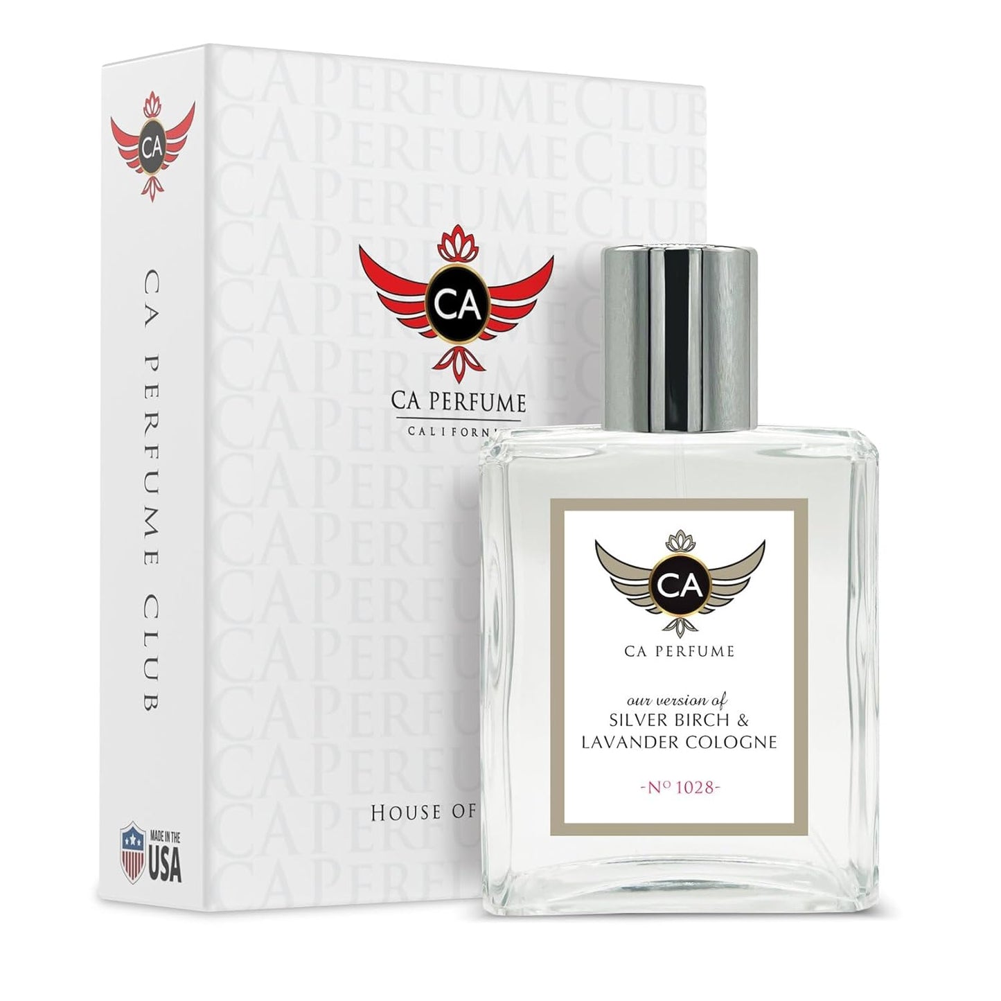 CA Perfume Impression of Silver Birch & Lavander Cologne for Women & Men Eau De Parfum Spray Long Lasting Woody Aromatic Perfume (3.4 Fl Oz / 100ml)