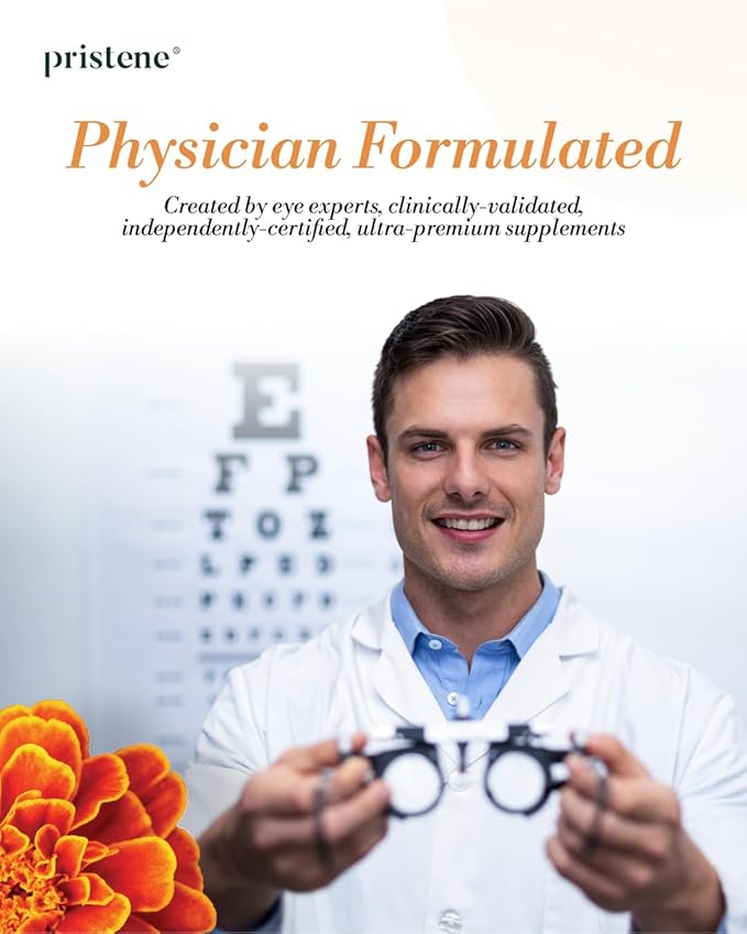 Macutene Protect Eye Vitamins for Macular Support Areds 2 with Lutein and Zeaxanthin Supplements (25mg/5mg) – Doctor Formulated Bilberry Supplement for Eyes, NSF Certified, Vegan (60 Capsules)