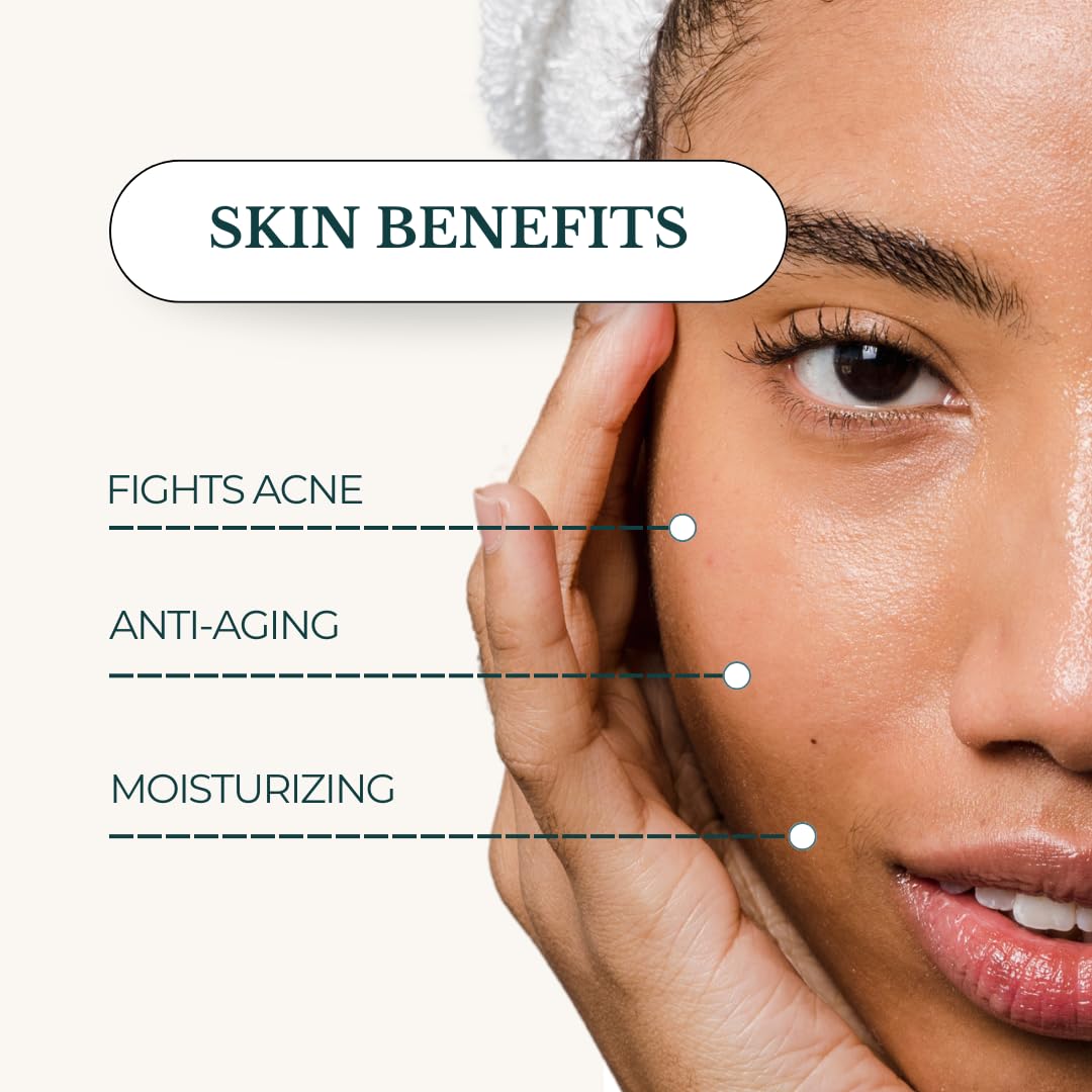 River Birch Organic Castor Oil (2oz) – 100% Pure, Unscented Organic, and Hexane-Free. Promotes Hair, Eyelash, and Eyebrow Growth. Ideal for Hair Treatments & Skin Hydration