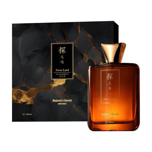 MAJESTY'S SECRET PHEROMAX Cologne for Men – 3.4 fl oz Eau De Parfum Spray, Long Lasting Premium Men’s Cologne with Masculine Scent, Luxury Gift for Boyfriend, Husband, or Dad (TAN Never Land)