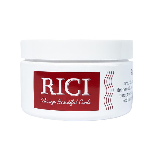 RICI Pomade for Curly Hair | 4 Ounce | Naturally Formulated to Prevent Frizz for All Types of Curly Hair | Patented Formula Made in the USA