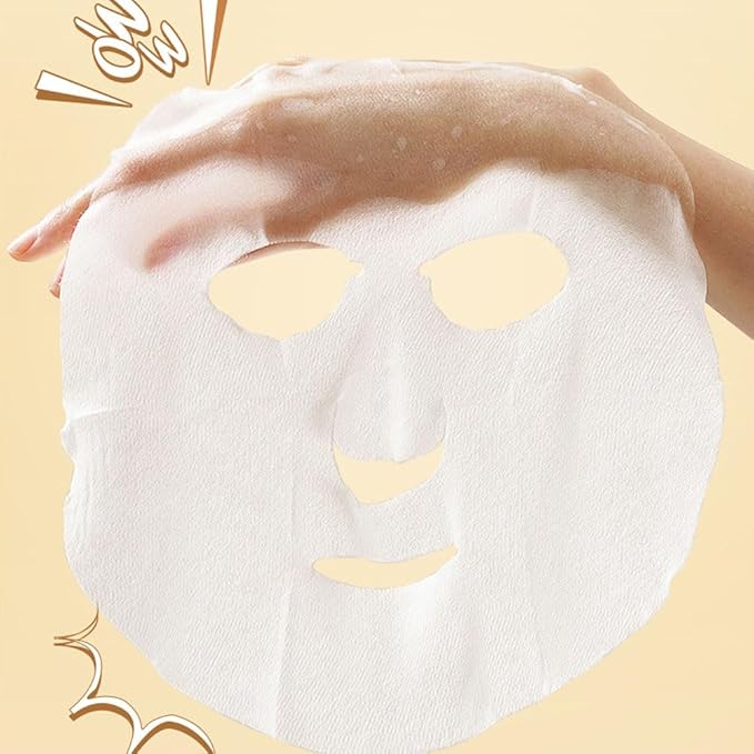 8 Pack Fruit Facial Mask Set – Hydrating & Brightening Combo Face Masks for All Skin Types, Natural Sheet Masks Gift Set, Hypoallergenic Spa Skincare for Women/Men, Soothe Sensitive Skin (8 Pcs-Set05)