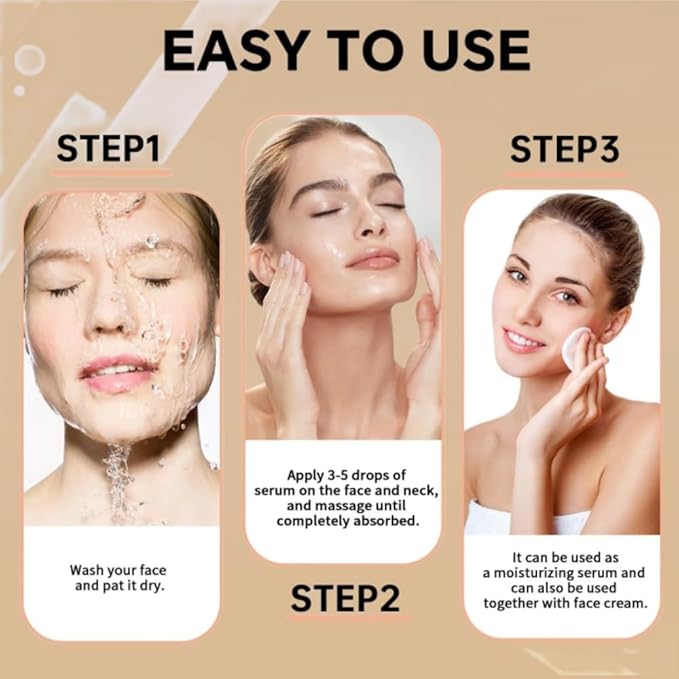 Caffeine Solution 5% + EGCG, Caffeine Eye Serum For Face, Moisturizing Under Eye Solution For Reduces Dark Circles & Puffiness, 30ML (1, 2PC)