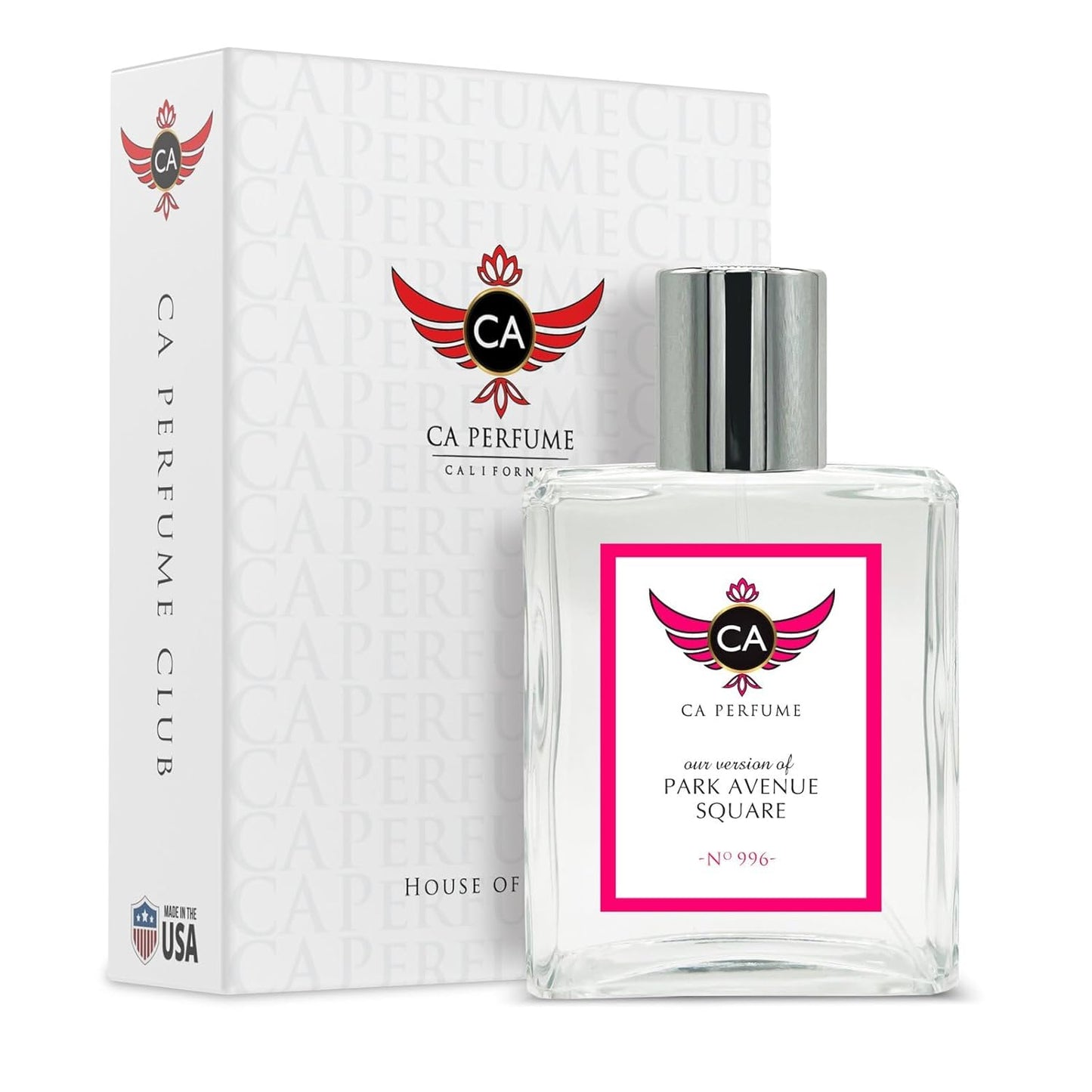 CA Perfume Impression of Park Avenue Square for Women Eau De Parfum Spray Long Lasting Floral Perfume (3.4 Fl Oz / 100ml)