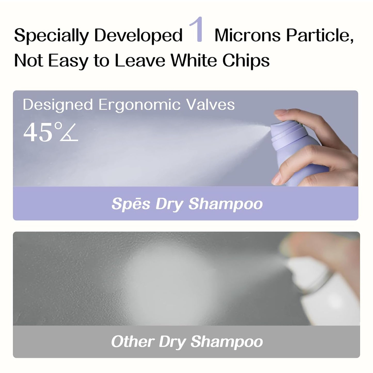 Dry Shampoo for Women, Volumizing Dry Shampoo Leaves No White Residue, Absorbs oils, 72 Hours Long-lasting Oil Control, Refreshing and Non-Greasy Spray for All Hair Types,(6.08FL,Nebula Timber)