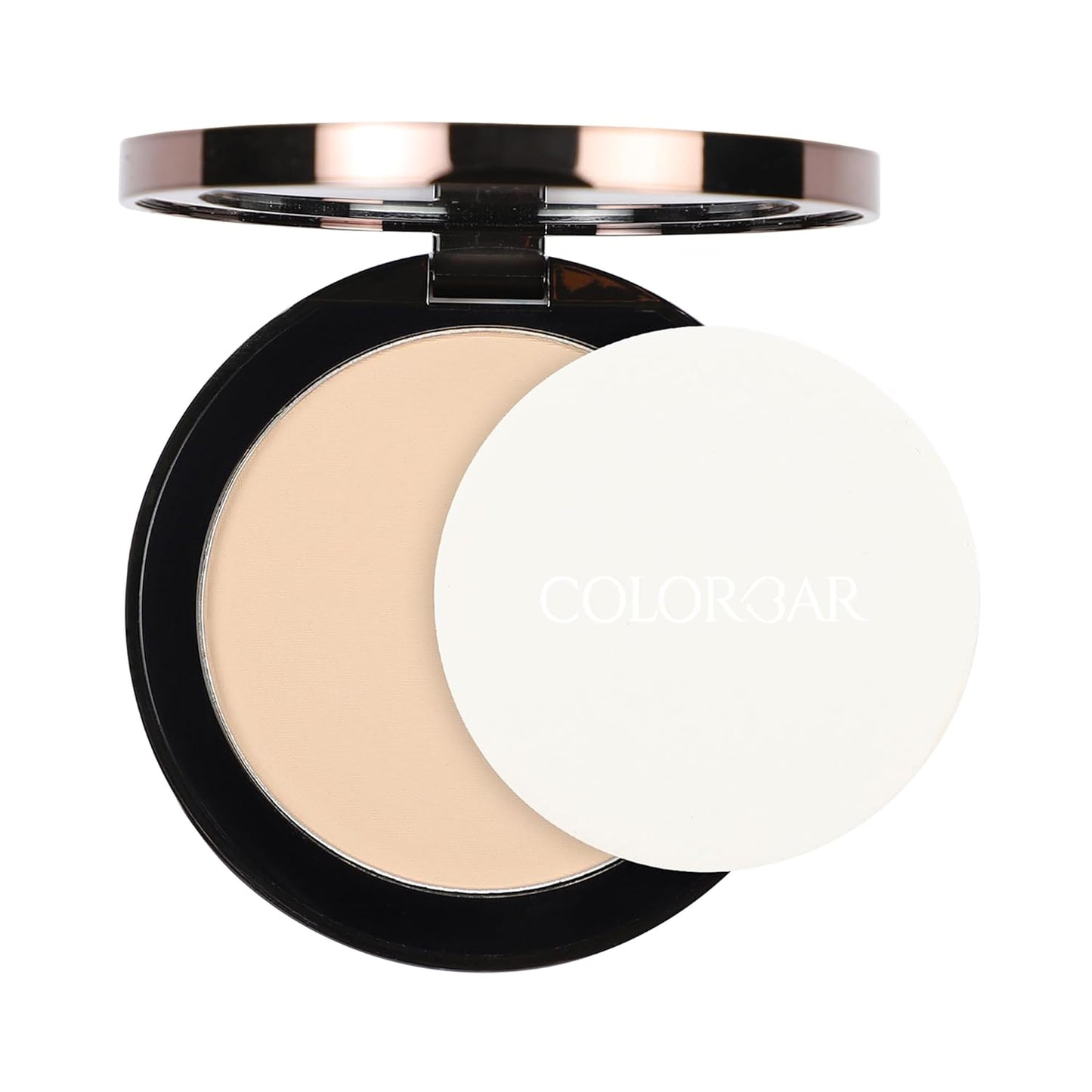 Colorbar Perfect Match Compact - Pressed Powder Foundation with Hyaluronic Acid and Vitamin E - Light to Medium Coverage - 001 Classic Ivory - 0.3 oz