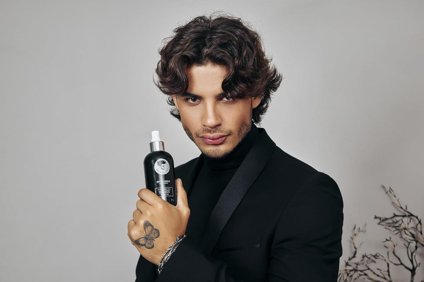 Avenue Man Hair Spray for Men - Premium Mens Hairspray Extra Hold - Frizz Control, Humidity Resistant & Paraben-Free Extra Strong Hold Hairspray for Men - Non-Aerosol Formula - All Hair Types (8.5 oz)